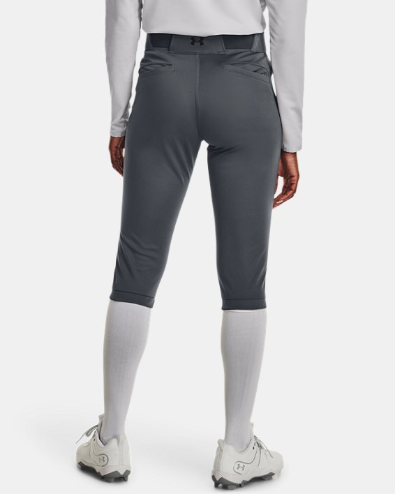Women's UA Utility Softball Pants, Gray, pdpMainDesktop image number 1
